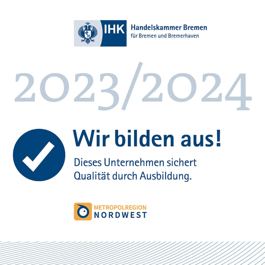 Nachweis für deutsche Qualität und Ausbildung in Bremen - IHK Bremen geprüft